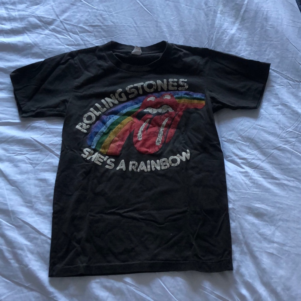 Distressed Rolling Stones t-shirt